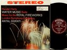 UK Mercury AMS 16031 Handel Water, Fireworks Music Dorati, London SO = SR 90158