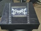 Mayhem – A Season In Blasphemy  solid wood Box with leather top sewn