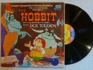 THE HOBBIT J.R.R. Tolkien Orig '77 DISNEYLAND Gatefold Booklet Vinyl LP EX