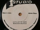 Winston Francis 'Let's Go To Zion' Studio One Coxsone Roots Reggae Dub 45 HEAR