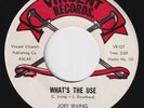 JOEY IRVING What's The Use RARE northern soul funk 45 Don't Throw Our Love Away