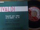 LUBEN YORDANOFF - SAGUER / VIVALDI violin concerto op.43 / DUCRETET-THOMSON