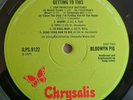 Blodwyn Pig LP Getting To this UK Chrysalis 1st Press BEAUTIFUL AUDIO **