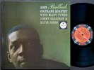 JOHN COLTRANE Quartet Ballads LP IMPULSE  AS-32 US 1965 RVG ST McCoy Tyner CLEAN