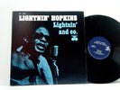 LIGHTNIN HOPKINS LP Lightnin and Co. 1962 Prestige Bluesville mono    vinyl