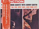 T.MONK/JOHNNY GRIFFIN - THELONIOUS IN ACTION RIVERSIDE SMJ-6102 1975 JAPAN MINT