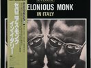 THELONIOUS MONK IN ITALY RIVERSIDE SMJ-6279 JAPAN 1981 MINT