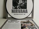 NIRVANA LIVE ON KAOS 1987 Picture Disc Vinyl 180g limited white