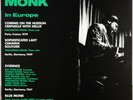 THELONIOUS MONK IN EUROPE HEART NOTE HN 003 SWEDEN 1987 MINT