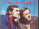 Sandler & Young - Love Makes The World Go Round (NM/VG+) [B5} vinyl AUTOGRAPHED