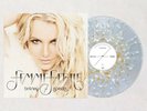 Britney Spears Femme Fatale Limited LP Clear Gold White Vinyl Record Album EUC