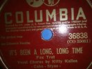 78 Columbia 36838-Harry James-It's Been A Long, Long Time-Avengers End Game 1945