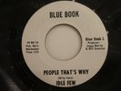 IDLE FEW PEOPLE THAT'S WHY 45  BLUE BOOK PROMO- INDIANA NORTHERN SOUL