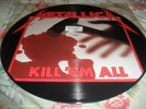 METALLICA -KILL'EM ALL-  FIRST PRESS LP VINYL MEGAFORCE USA 1983 PICT