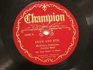 COUNTRY OTTO GRAY COWBOY BAND Adam & Eve CHAMPION 15482 E