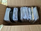 Box of 200 dancehall 45s Jammys Black Scorpio Penthouse Digital-B etc