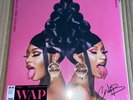 Cardi B WAP Limited Edition Signed Pink Vinyl Ft Meg Thee Stallion