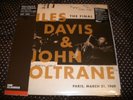 MILES DAVIS JOHN COLTRANE LIVE IN PARIS 1960 2 LP VMP NEW SEALED VINYL ME PLEASE