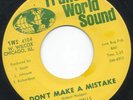 Northern Harmony - MANDELLS - Don't Make A Mistake - Trans World Sound - M-