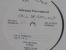 The Clash, Call Up, Cool Out, Magnificent Dance, Mag. Seven, advance promotional