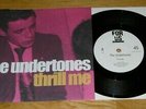 THE UNDERTONES - THRILL ME - POSTER SLEEVE - MINT