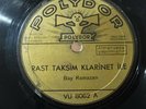 RAMAZAN BEY - amazing modal clarinet improvisation Turkish 78 MUST HEAR
