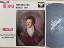 Backhaus Isserstedt Beethoven Concerto No. 5 Moonlight LP Decca SXL 2190 UK ED1