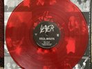 MISPRINT/MISLABELED as Hell Awaits. Slayer Show No Mercy Translucent Red Vinyl.