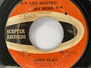 Judy Clay: You Busted My Mind / Kind Of Guy 45 ORIGINAL Scepter NORTHERN SOUL