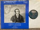 Rare Audiophile LP Marriner Rossini String Sonatas Argo Oval ZRG 506 UK 1G ..NM