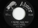 Doo-Wop R&B 45 - Priscilla Bowman - A Rockin' Good Way - Abner - mp3