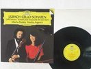MAISKY, ARGERICH BACH CELLO-SONATEN DEUTSCHE GRAMMOPHON 4154711 German VINYL LP