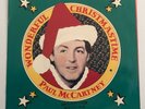 Christmas Promo 45 & Pic Sleeve PAUL MCCARTNEY Wonderful Christmastime COLUMBIA