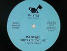 Power Pop New Wave 45 - Design - She's Killing Me - W.F.M. - mp3 - obscure