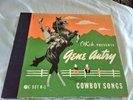 SET OF 4, 78 RPM RECORDS,   OKEH PRESENTS GENE AUTRY, COWBOY SONGS, SET K 1