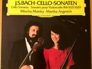 DGG DIGITAL STEREO  MAISKY / ARGERICH  BACH CELLO SONATAS  RARE  NEAR MINT