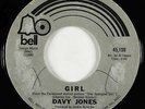 Psych Pop 45 - Davy Jones - Girl - Bell - mp3 - Monkees