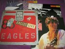 EAGLES - LIVE - ASYLUM UK 1980 UNPLAYED ORIGINAL 2LP SET + POSTER + INNER BAGS
