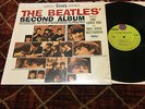 BEATLES Second Album HIGH GRADE Cover in Shrink Capitol Stereo LP