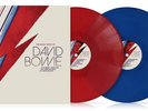 THE MANY FACES OF DAVID BOWIE 2 x vinyl lp ltd edition / 3000 red & blue colour