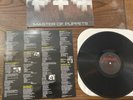 METALLICA Master Of Puppets VG++ Vinyl Metal Hard Rock Death BLCKND005-1 Battery