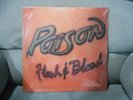 POISON-FLESH AND BLOOD-LP ( IN SHRINK )