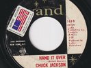 Chuck JACKSON * Hand It Over * 1964 NORTHERN SOUL POPCORN 45 * Listen