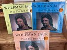 WOLFMAN JACK 15 Of The Best 45's 3 Volume Set 12” LP  Brand New SEALED  MINT