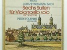 PIERRE FOURNIER - JS BACH 6 suites for cello solo ARCHIV 2710005 3xLPs box