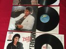 3 Lp's Michael Jackson – Off The Wall / Thriller / Bad