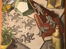 MOTT THE HOOPLE S/T DEBUT ATLANTIC 1970 HARD PSYCH LP  ESCHER TEXTURED COVER EX-