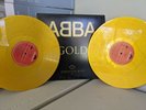 ABBA Gold Greatest Hits Black Gold Edition- New Vinyl, Damaged Jacket - SEE PICS