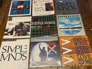 SIMPLE MINDS 18 X 12'' Vinyl Records PROMOS or RARE MAXI 45T