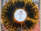 Slayer Hell Awaits Translucent Yellow/Black Splatter Vinyl Record.
